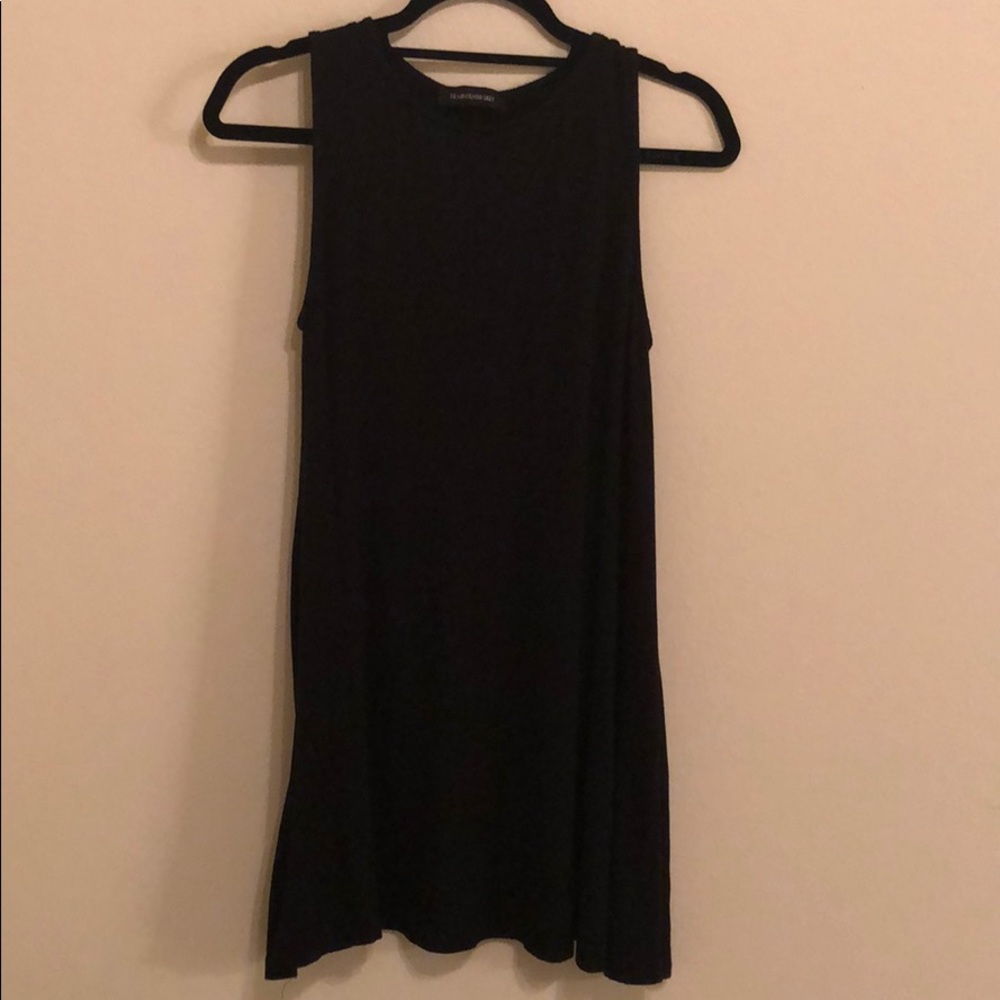 Black swing dress